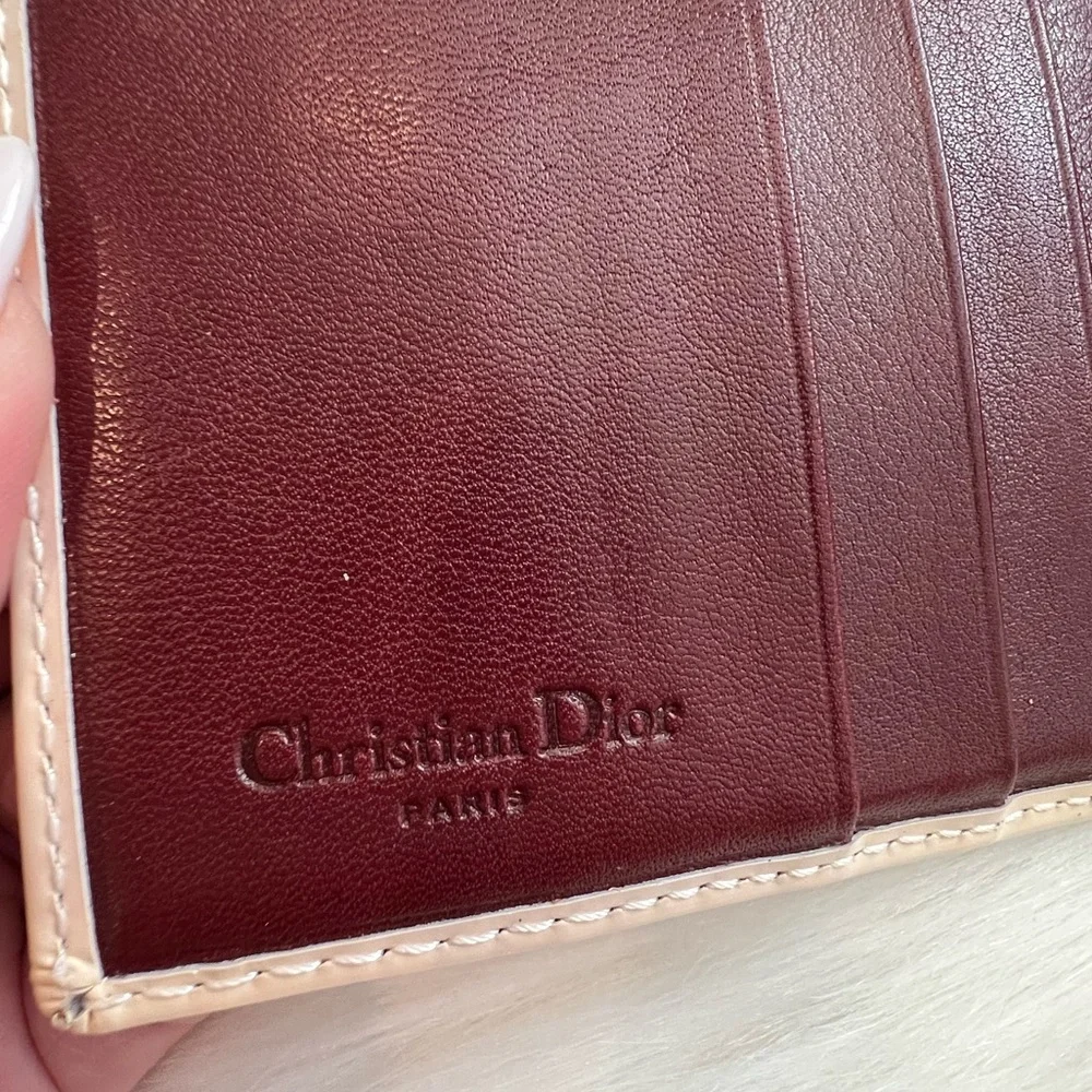 Authentic Christian Dior Trifold Wallet